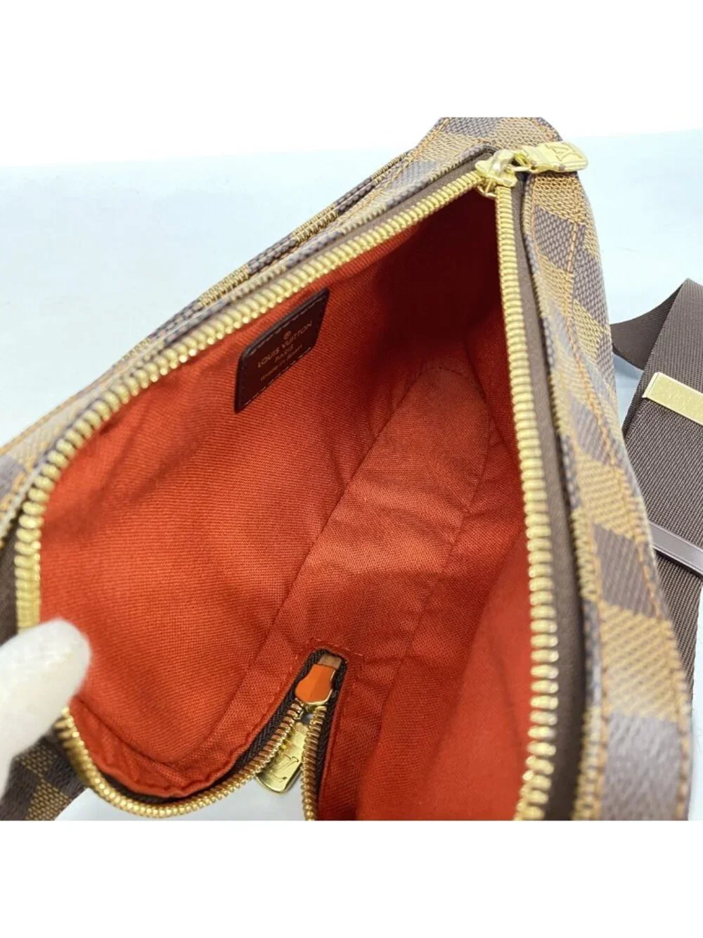 Louis Vuitton Belt Bag Damier Geronimos Ebene